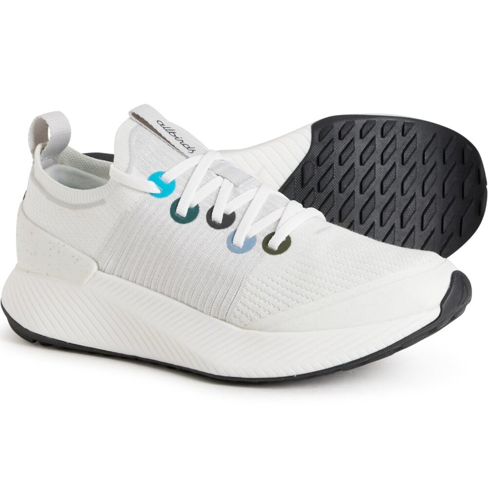 Allbirds Womens Sz 10.5 Tree Glider Chromatic Sneakers Shoes Blizzard/Multi NIB